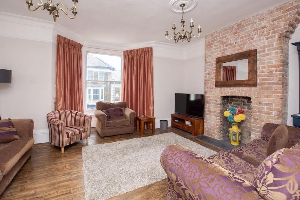 Stunning Large Victorian Maisonette With Sea View Deal Exterior foto